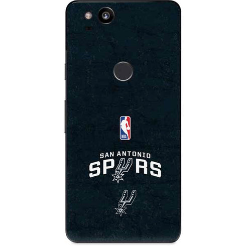 NBA San Antonio Spurs Distressed Google Pixel 2 Skin